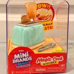 Mini Brands Really Works Magic Cook Kitchen Series 1 - ✨TOASTER✨